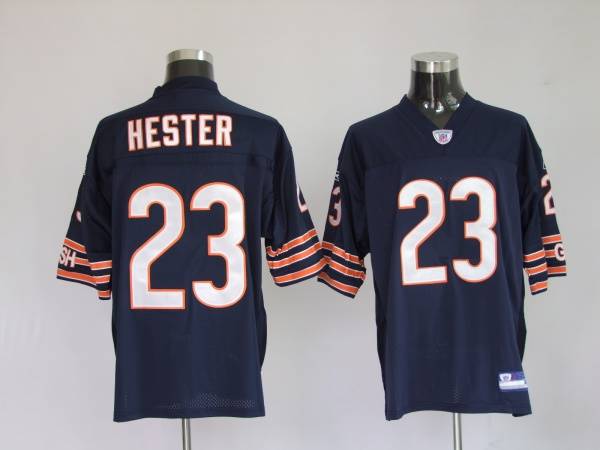 Mitchell and Ness Chicago Bears #23 Devin Hester Throwback Navy Blue Jersey