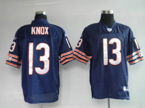 Vintage Reebok NFL Chicago Bears Johnny Knox #13 Jersey Size L.