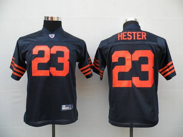 Limited Men's Devin Hester Orange Jersey - #23 Football Chicago Bears Rush  Drift Fashion